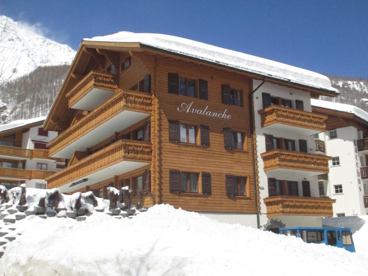 Haus Avalanche Apartman Saas Fee Kültér fotó