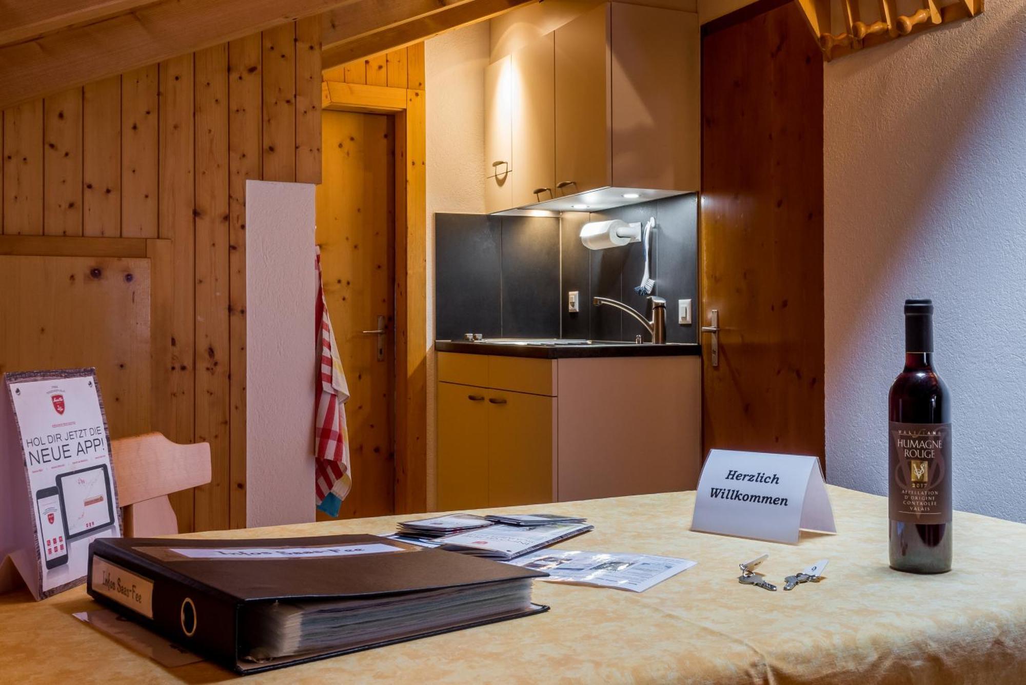 Haus Avalanche Apartman Saas Fee Szoba fotó
